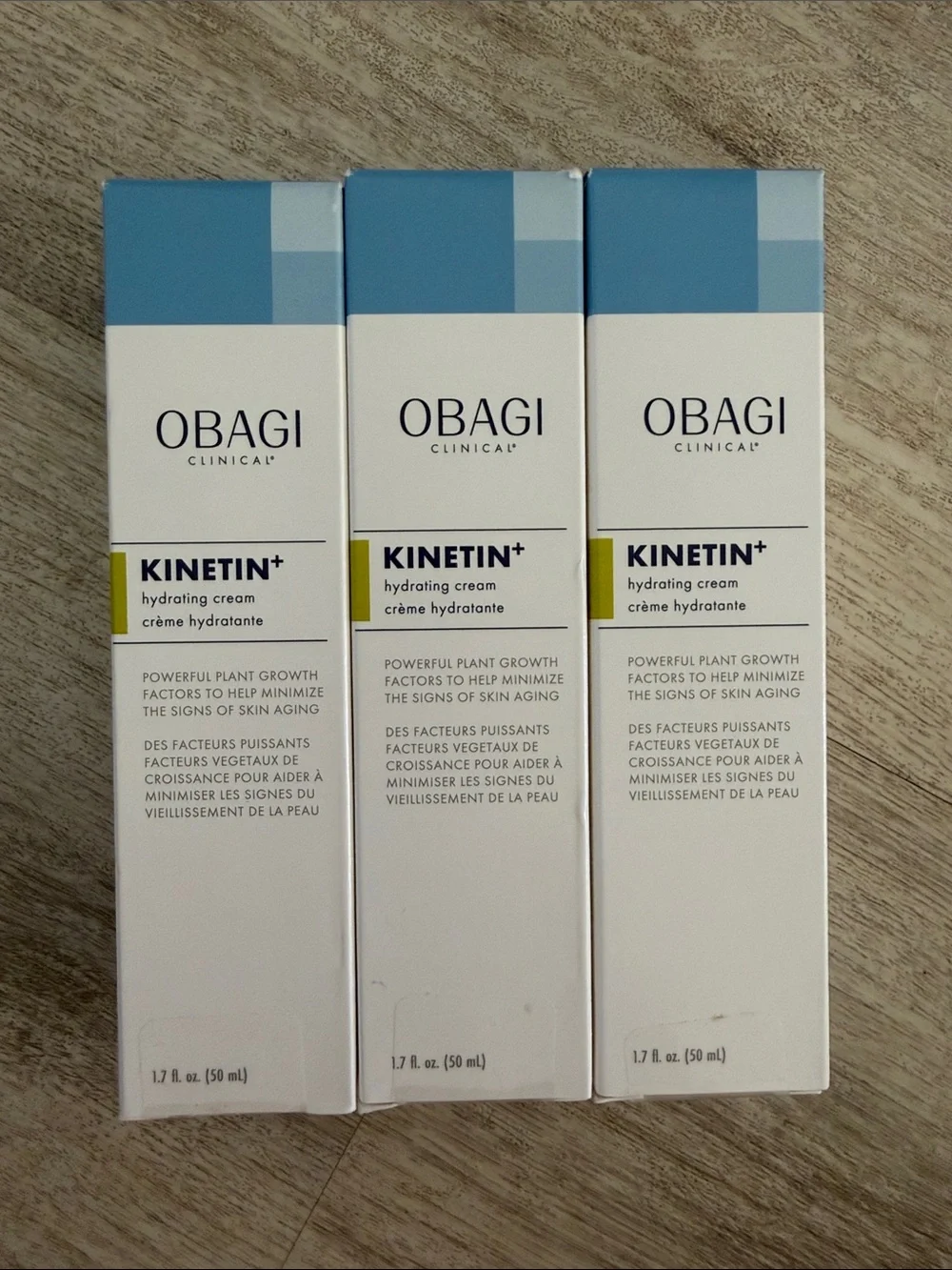 Obagi Kinetin+ Hydrating Cream - set of three
